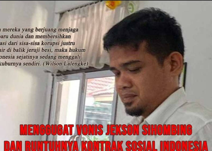 Hukum Mati di Ujung Palu Hakim: Menggugat Vonis Jekson Sihombing dan Runtuhnya Kontrak Sosial Indonesia