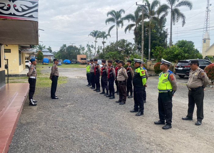 Polres Simalungun Gelar Pengamanan Libur Akhir Pekan, Dipimpin IPDA Arifin Samosir