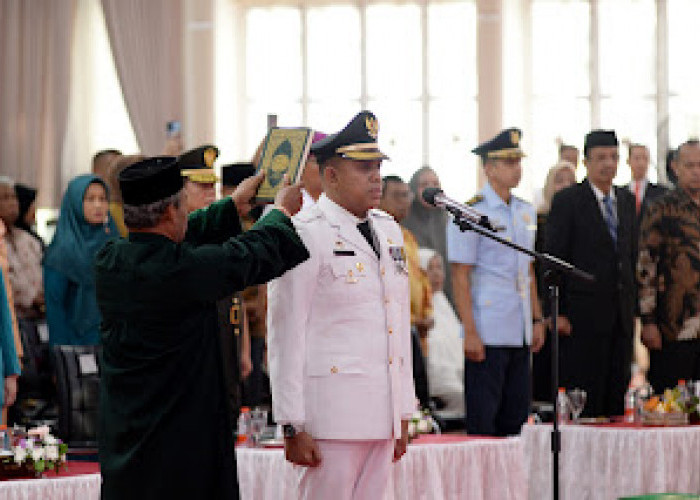 Pj Gubernur Sumatera Utara Hassanudin, Lantik Hasrimy Sebagai PJ Bupati Langkat 