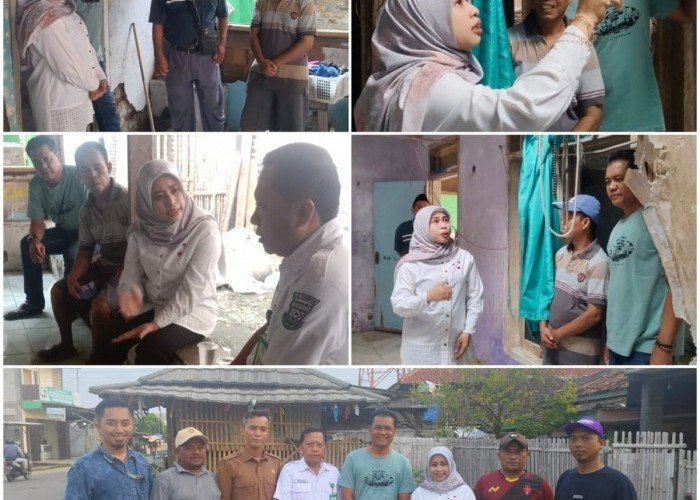 Aksi Peduli Sesama: Anggota DPRD Kab. Tangerang Dina Maria Ulfa Bantu Renovasi Rumah Keluarga Pak Edi