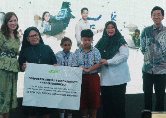Pendidikan Merata dengan Sentuhan Teknologi: Acer Luncurkan Inisiatif di Merauke