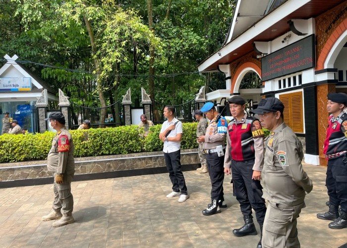  Polres Purwakarta Kembali Lakukan Pengamanan Aksi Damai Gerakan Solidaritas Masyarakat Panyindangan