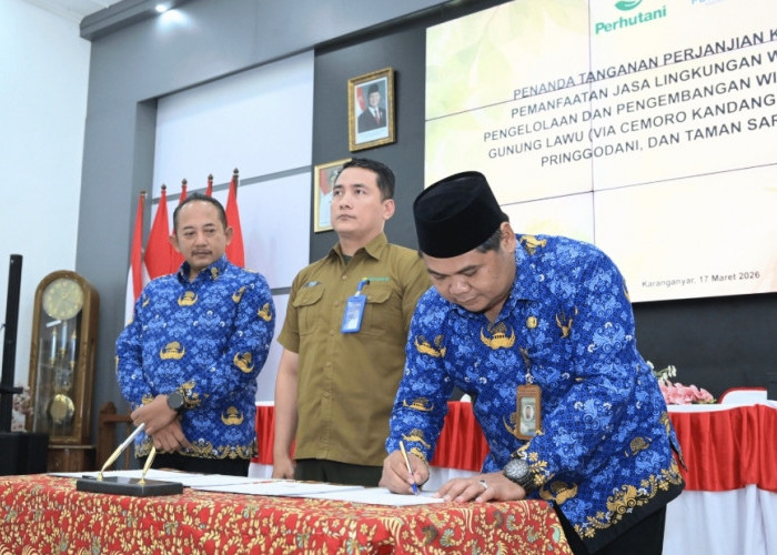 MU Perhutani Dengan  PUD Aneka Usaha Karanganyar, Pengembangan wisata di lereng Lawu 