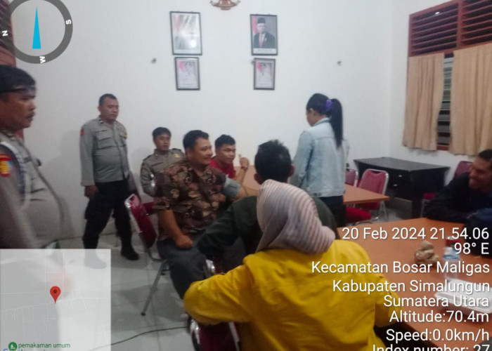 Pengecekan Kesehatan Tim Pengamanan dan Petugas PPK Bosar Maligas oleh Puskesmas Setempat