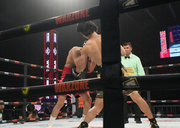 Menang KO dengan Cedera di Warzone Championship Malaysia, Reza Tafta Harumkan Nama Aceh Tenggara