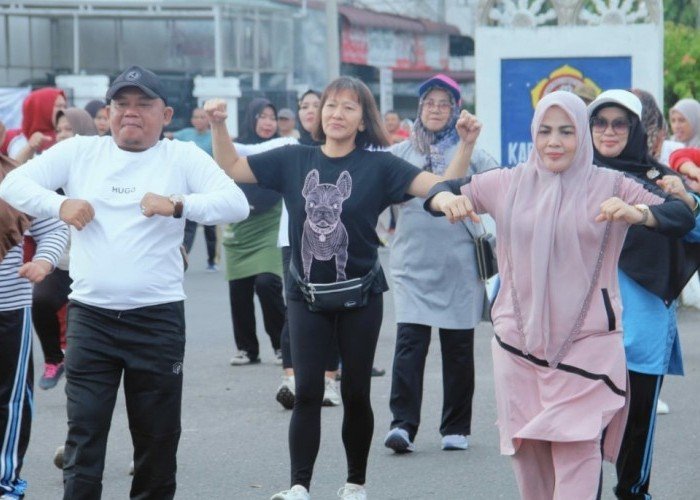 CFD Kembali Digelar, Wakil Bupati Ajak Warga Labuhanbatu Sehat dan Bersahabat