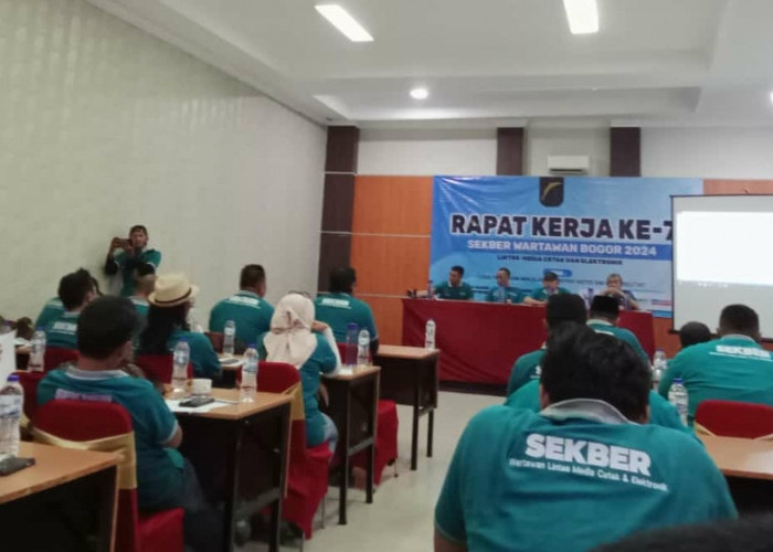 Sekber Wartawan Lintas Media Cetak dan Elektronik Bogor Raya Gelar Raker ke-7