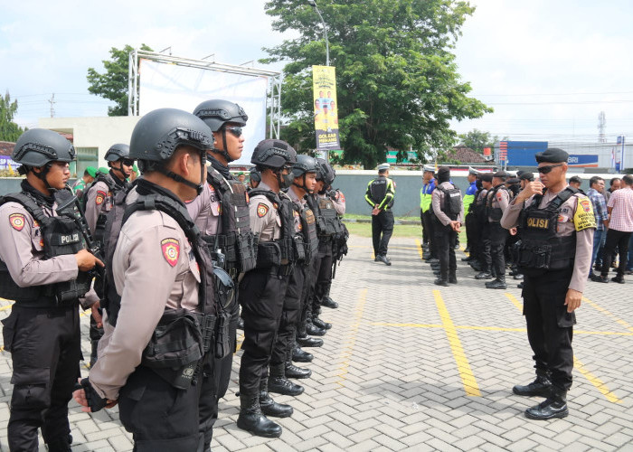 Untuk Menjaga Kelancaran Keamanan Kampanya De Tjolomadoe Satgas Preventif Operasi Mantap Brata Candi 2023/2024