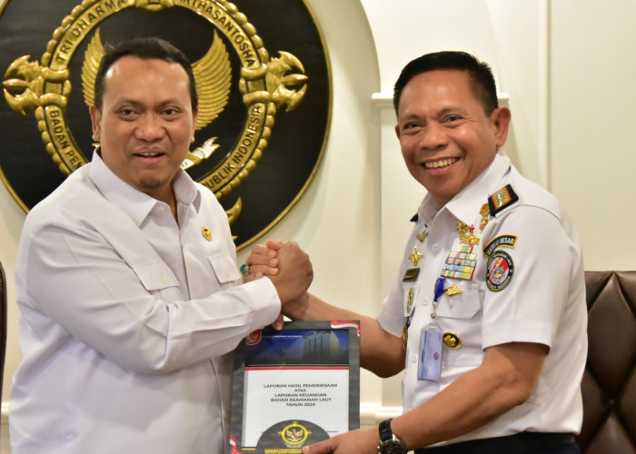 BPK Kembali Beri Predikat WTP untuk Laporan Keuangan Bakamla RI