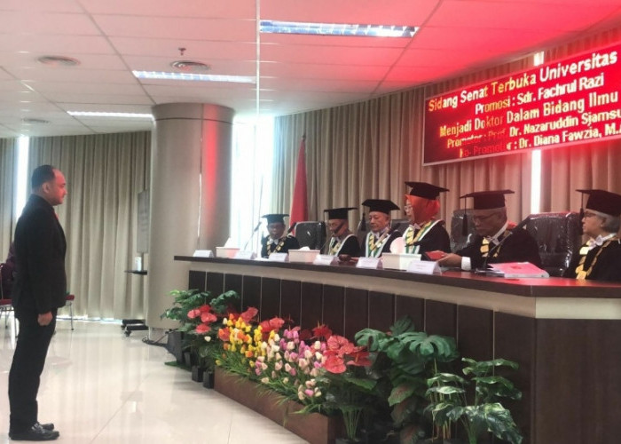 Raih Gelar Doktor Politik, Fachrul Razi Ungkap Potensi Konflik di Aceh Tetap Tinggi