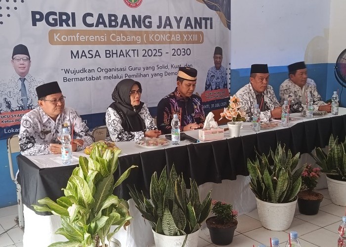 Sukamto, S.Pd Terpilih sebagai Ketua PGRI Cabang Jayanti dalam Koncab XXIII