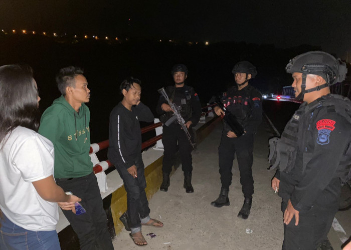 Satbrimobda Banten Patroli Mandiri, Ciptakan Situasi Kamtibmas Kondusif di Wilkum Polres Lebak