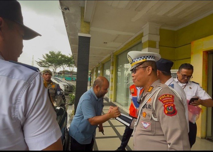 Kunjungan Sosialisasi ke ll dari Tim Gabungan Polri, Kemenhub, Serta Satpol PP ke kantor Pusat PT. ALS