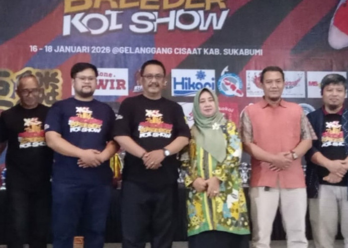 Serdadu Breeder Koi Show 2026, Sukabumi Tegaskan Diri sebagai Pusat Koi Nasional