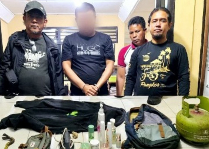 Tim Laser Anti Bandit Polres Simalungun Ciduk Pembobol Rumah Dinas Pendeta