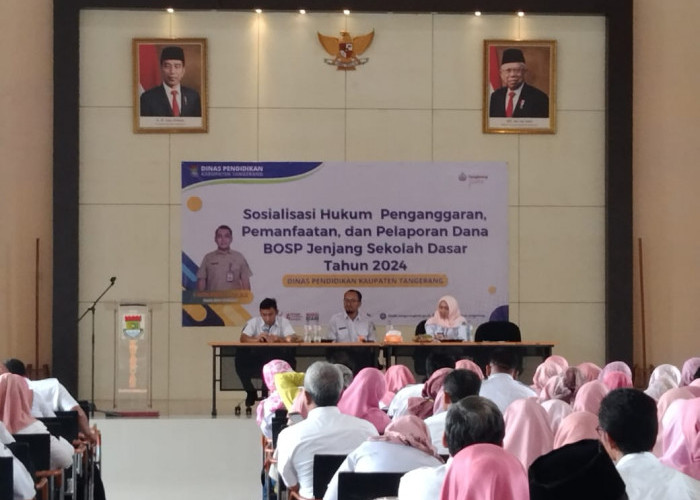 Sosialisasi Hukum Tentang Penggunaan Dana BOSP Jenjang Sekolah Dasar