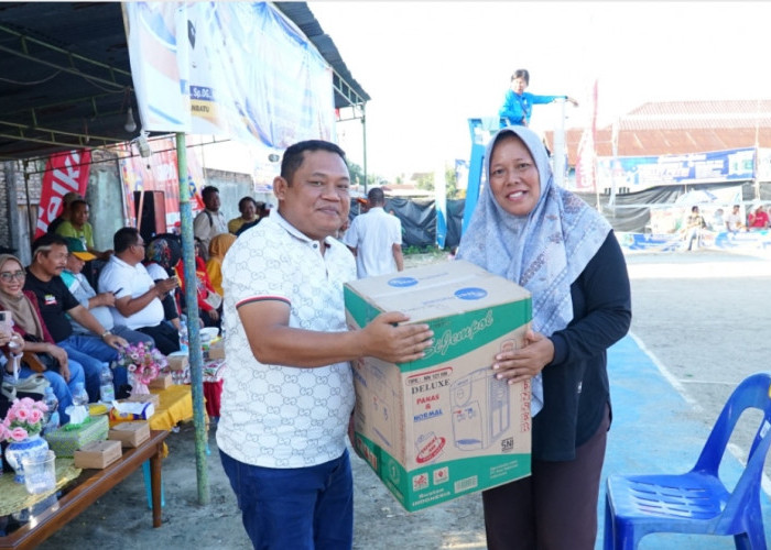 Wakil Bupati Labuhanbatu Tutup Turnamen Voli Antar Kecamatan dengan Meriah
