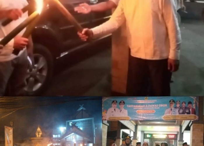 Pawai Obor Menjelang Tahun Baru Islam 1447 H di Kecamatan Dramaga Berjalan Lancar