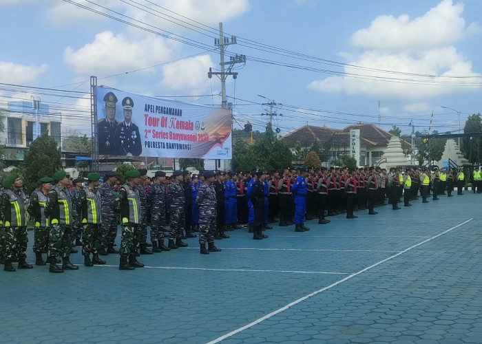 1.820 Personel Siap Amankan Tour of Kemala 2023 Banyuwangi