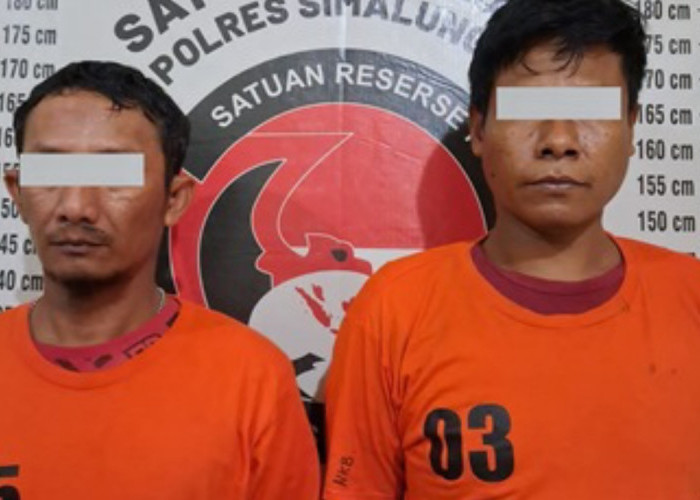 Polres Simalungun Bekuk Dua Pengedar Sabu