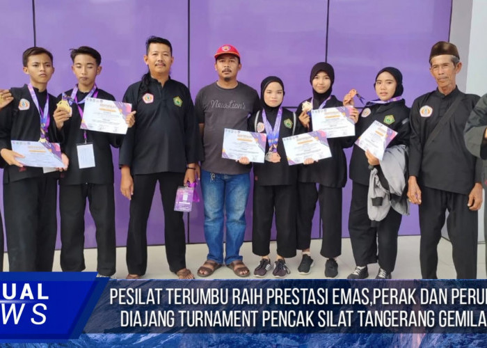 Pesilat Terumbu Banten Raih Prestasi diajang Turnament Pencak Silat Tangerang Gemilang 