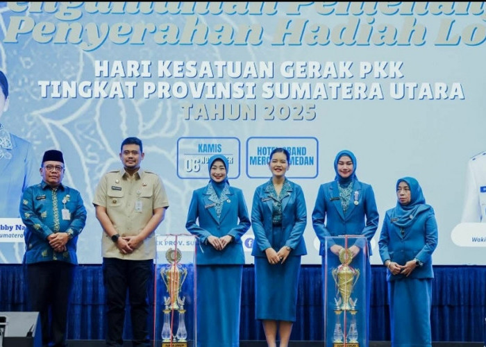 Ketua PKK Labuhanbatu Hadiri Penutupan Jambore Kader PKK se-Sumatera Utara Tahun 2025