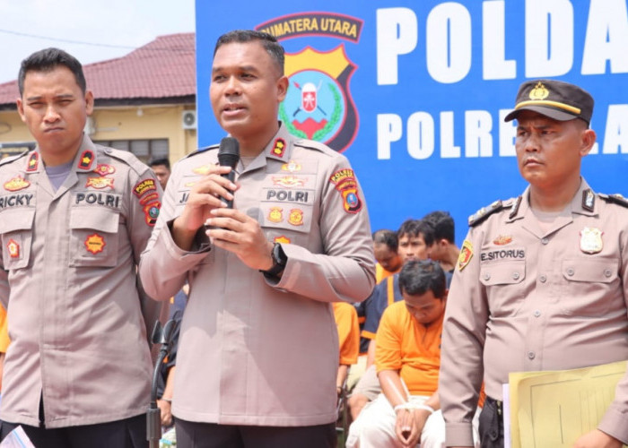 Polres Labuhanbatu Amankan Bandar Sabu Antar Provinsi dan Sabu 3.7 KG