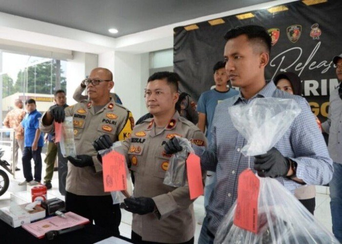 Polres Bogor Ungkap Kasus Pembunuhan Pengemudi Ojek Online di Leuwiliang
