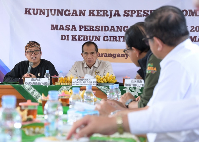Komisi IV DPR-RI Dukung Karanganyar Siap Jadi Lumbung Bawang Putih Nasional