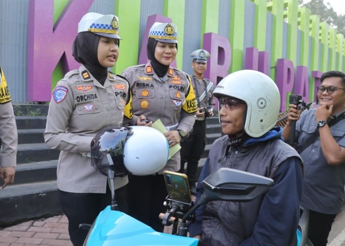 Ajak Masyarakat Tertib Lalu Lintas, Kasat Lantas Polresta Tangerang Gelar Kampanye Keselamatan lalu Lintas