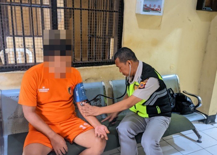  Tahanan Rutan Polres Purwakarta Dicek Kesehatan Secara Rutin, Ini Tujuannya