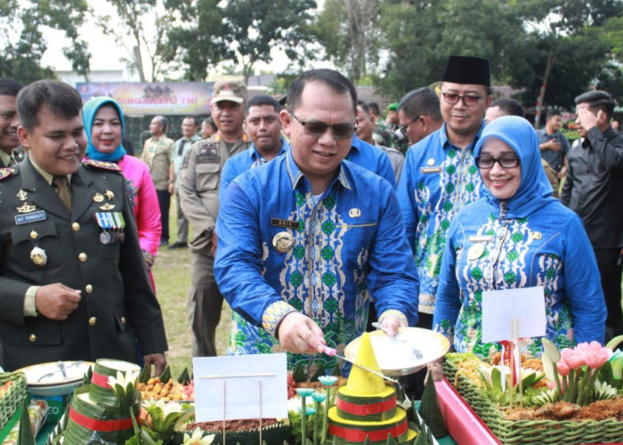 Bupati dan Wakil Bupati Labuhanbatu Hadiri Upacara Peringatan HUT TNI ke- 78 