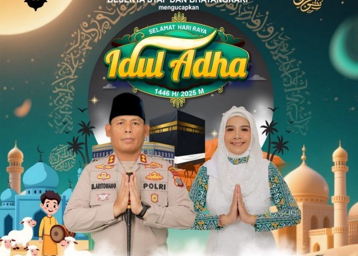Kapolres Simalungun Sampaikan Ucapan Selamat Idul Adha 1446 H dan Ajak Masyarakat Wujudkan Polri Presisi