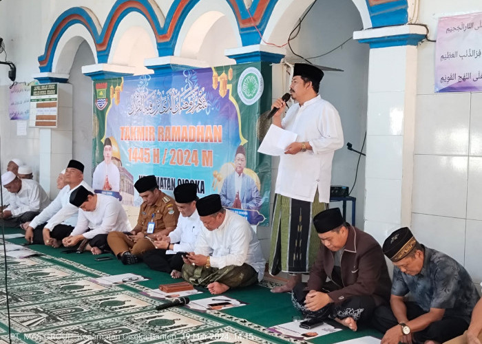 Memasuki Bulan Ramadhan 1445 H, Pemerintah Kecamatan Cisoka Gelar Takmil Ramadhan Di Masjid Nurul Hidayah