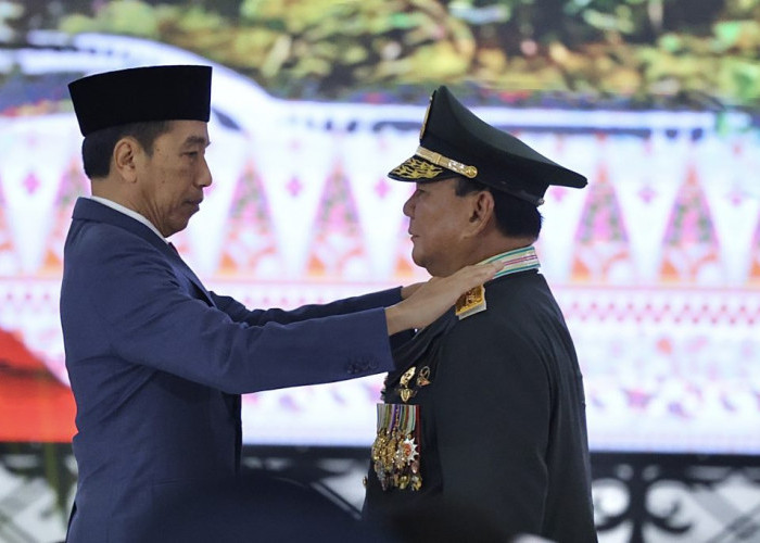 Kenaikan Pangkat Istimewa dari Presiden Jokowi, Prabowo Resmi Menyandang Pangkat Jenderal TNI Bintang Empat