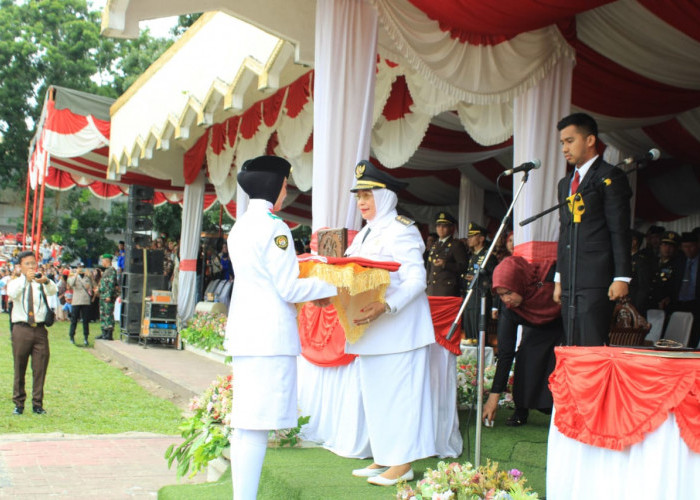 Merah Putih Berkibar, Plt. Bupati Labuhanbatu Menjadi Irup Peringatan HUT Ke-79 RI 