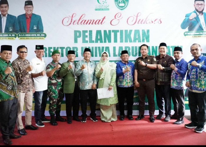 Sinergi Membangun Daerah, Wabup Labuhanbatu Hadiri Pelantikan Rektor UNIVA