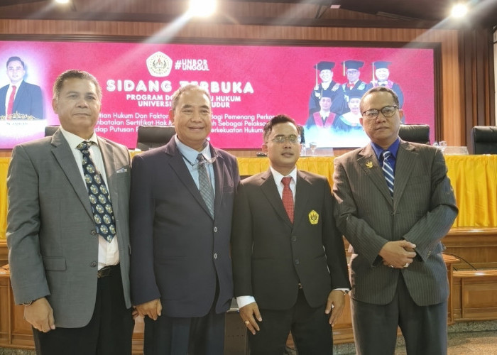 Ketua Umum YLBHK-CKI Sampaikan Ucapan Selamat atas Prestasi Doktor Cumlaude Anggotanya