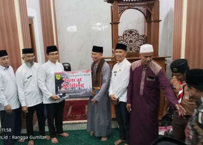 Rp100 Juta Bantuan Pemkab Bogor Dorong Peningkatan Fasilitas Masjid Besar An Nuur Dramaga Jelang Ramadhan