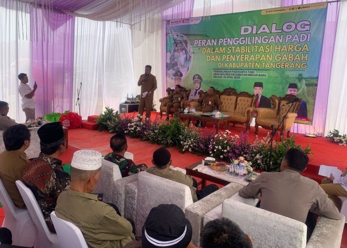 Dukung Ketahanan Pangan, Polresta Tangerang Hadiri Dialog Bersama Bupati