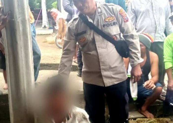 Sebelum Bonyok, Pelaku Curanmor Diselamatkan Polsek Tanah Jawa