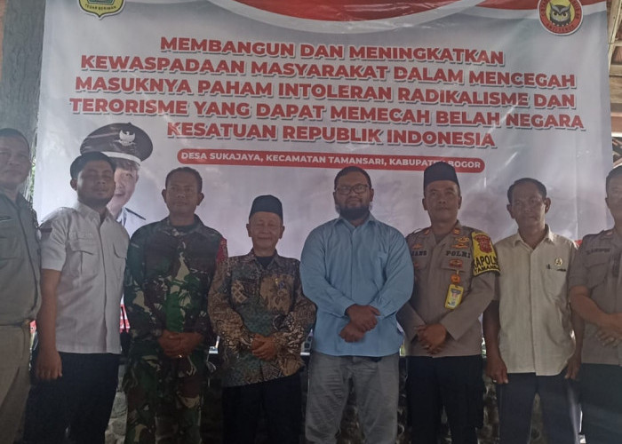 Pemdes Sukajaya Gelar Sosialisasi dan Deklarasi Anti Paham Intoleran, Radikalisme dan Terorisme