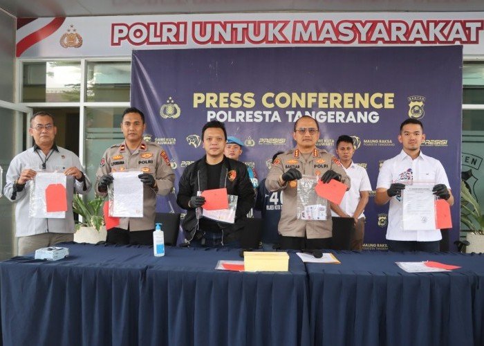 Polresta Tangerang Ungkap Kasus Penipuan Lowongan Kerja Fiktif