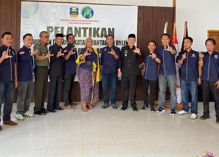 SAH, PD IWO Pesisir Barat Periode 2024-2029 Dilantik