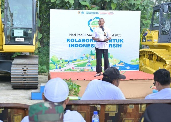 Peringati Hari Peduli Sampah Nasional 2025, Bupati Karanganyar Gelar Aksi Bersih Sampah di TPA Sukosari