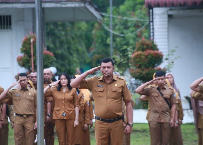 Pimpin Apel Gabungan, Asisten III Paparkan Program Prioritas RPJMD 2025-2045