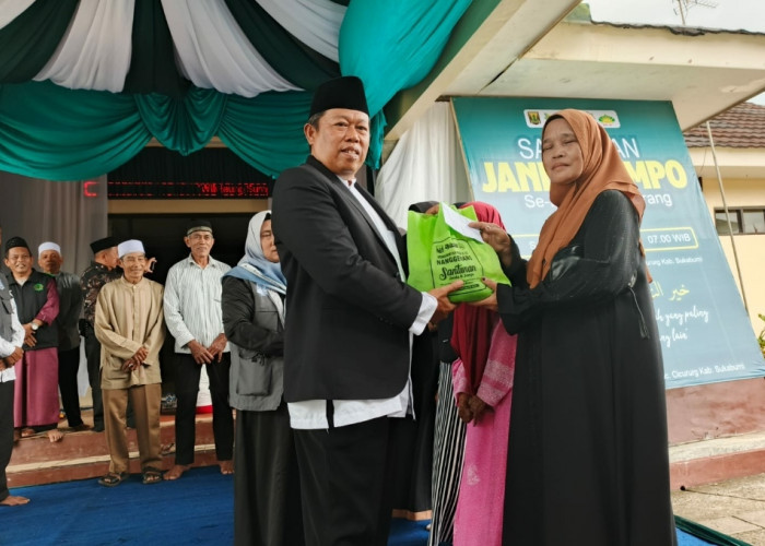 Rutinitas Kebersamaan: 291 Janda Dan Jompo Desa Nanggerang Terima Santunan Jelang Ramadhan 1447 H