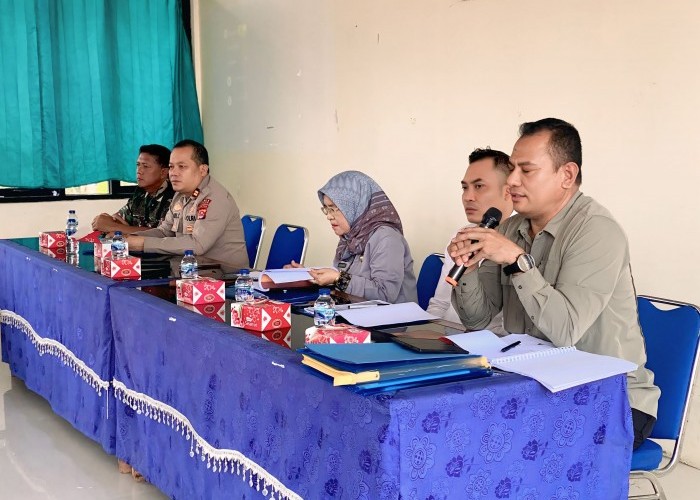 Sosialisasi TPU Santorini Memorial Park Berjalan Dengan Damai dan Lancar di Aula Kantor Kec.Mancak