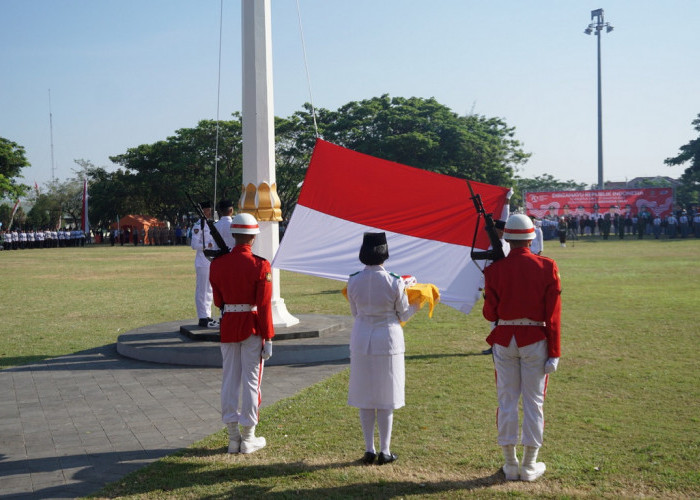 Upacara HUT RI ke 79 di Kabupaten Karanganyar Berjalan Dengan Khidmat dan Sakral