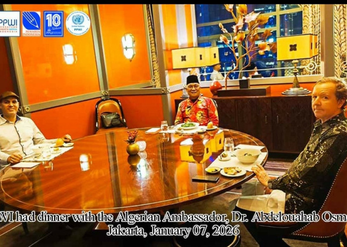 PPWI dan Dubes Aljazair Gelar Pertemuan Silaturahmi Bahas Kerja Sama Sosial Budaya